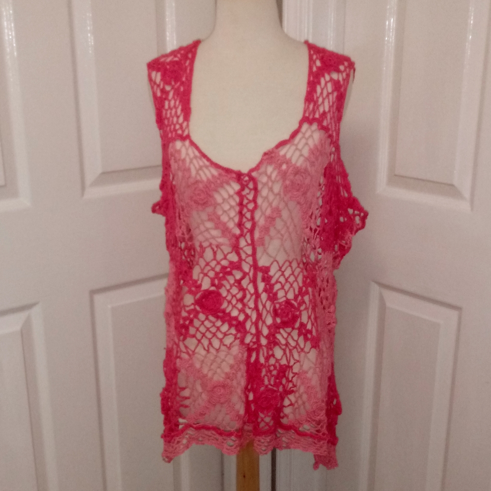 Crochet by me top
